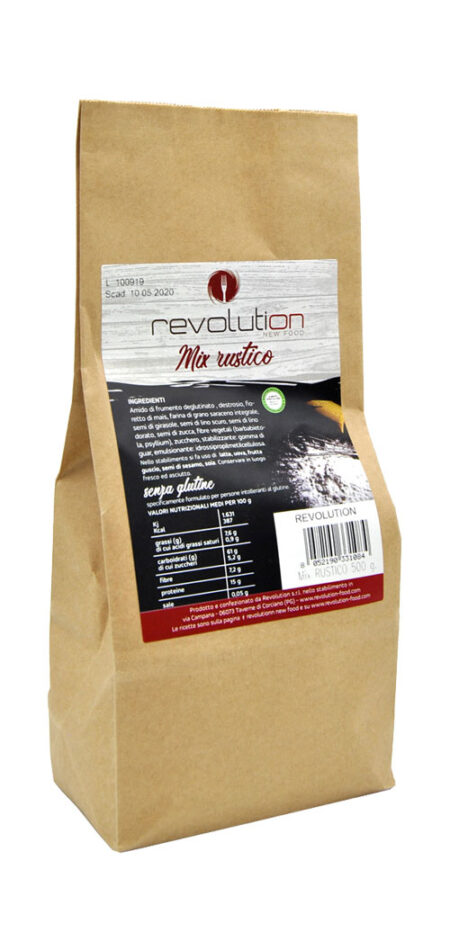 Revolution Mix Pane Rustico Senza Glutine 500 g.