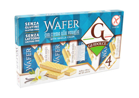 Wafer alla Vaniglia Senza Glutine 4 x 45 g.