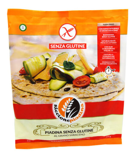 Riccione Piadina al Grano Saraceno Senza Glutine 2 X 125 g.