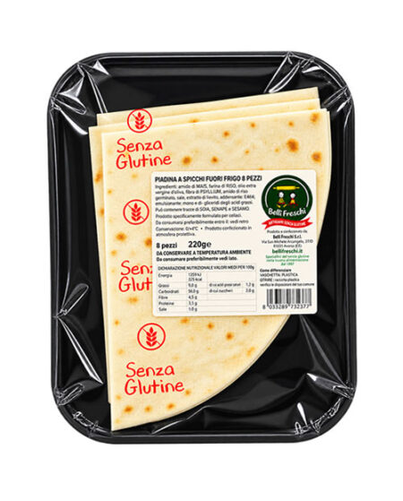 Belli Freschi Piadina a Spicchi Senza Glutine 220 g.