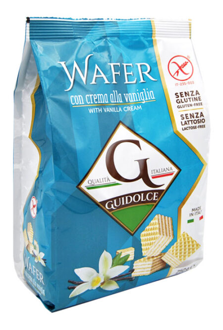 Wafer alla Vaniglia Senza Glutine 250 g.