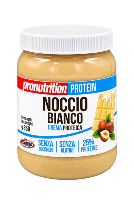 Crema Proteica Noccio Bianco 350 g.