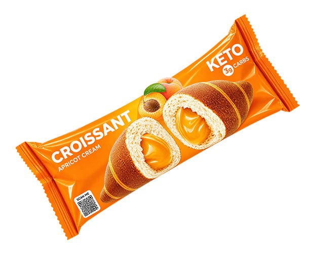 FeelingOK Croissant Keto all'Albicocca 50 g. 1 FeelingOK Croissant Keto all'Albicocca 50 g.