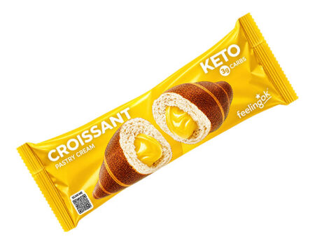 Croissant Keto alla Crema Pasticcera 50 g.