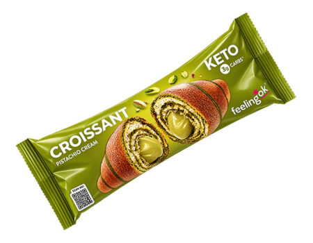 Croissant Keto Variegato al Pistacchio 50 g.