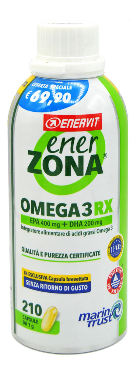 Home 56 Enervit Enerzona Omega 3 RX 210 Capsule