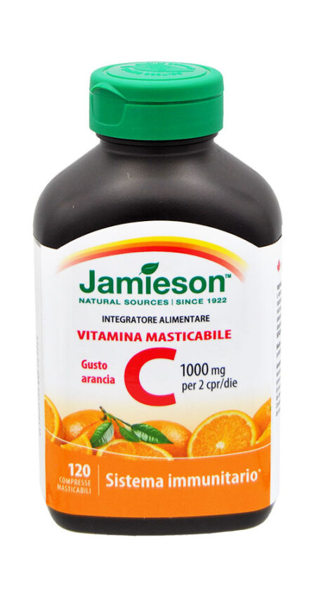 Jamieson Vitamina C Masticabile Arancia 120 Compresse