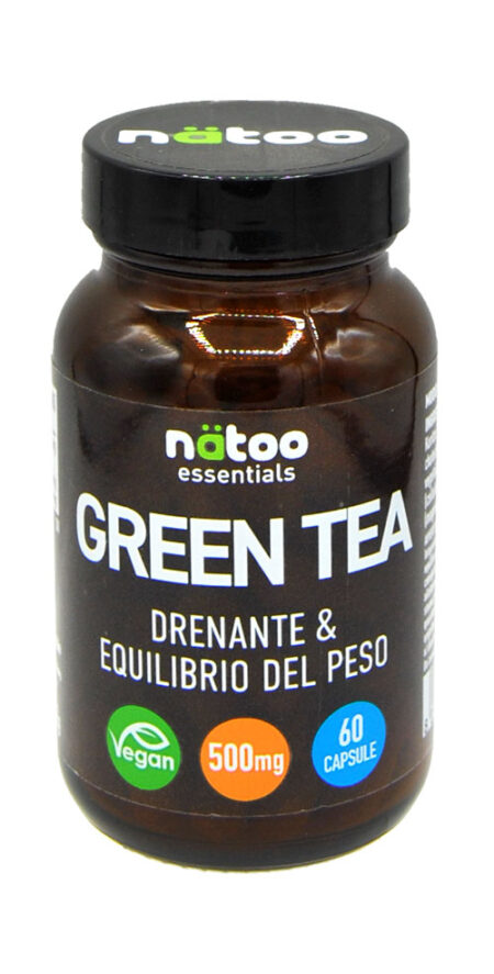 Natoo Essentials Green Tea 60 Capsule 500 mg.