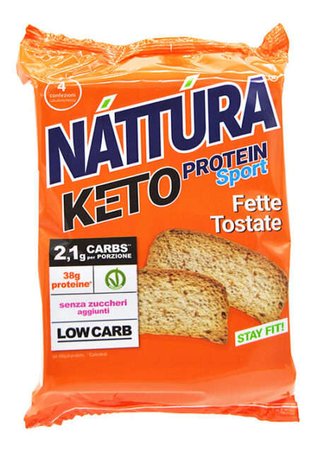 Nattura Protein Sport Fette Tostate Keto 4 X 30 g.