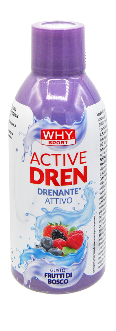 Why Sport Active Dren Frutti di Bosco 500 ml.