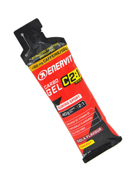 Enervit Carbo Gel C2:1 PRO Gusto Cola + Caffeina 60 ml.