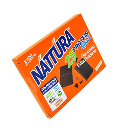 Nattura Cioccolato Extra Fondente 80% Cacao 60 g.