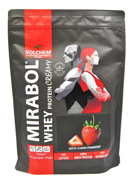 Volchem Mirabol® Whey Protein Creamy Fragola 750 g.