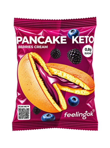 FeelingOK Pancake Keto Berries Cream 50 g.