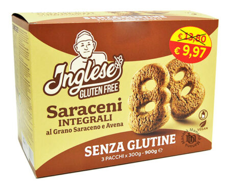 Inglese Saraceni Senza Glutine PROMO 3 X 300 g.
