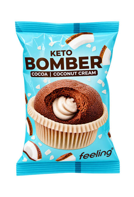 FeelingOK Bomber Keto Crema Cocco 50 g.