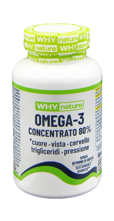 Home 55 Why Nature Omega 3 Concentrato 80% 60 Softgels