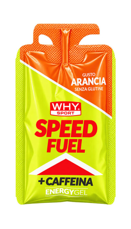 Home 117 Why Sport Gel Energetico Speed Fuel Gusto Arancia + Caffeina 50 ml.