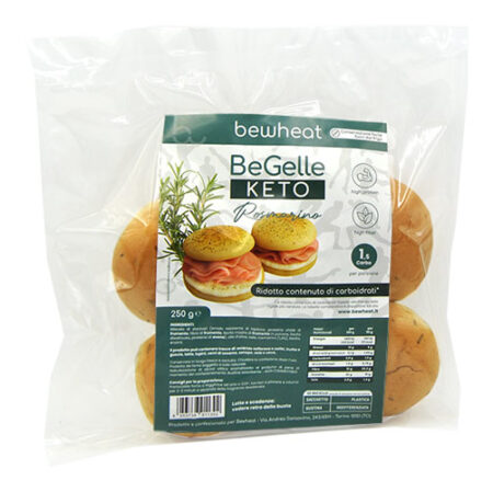 Home 22 Bewheat Begelle Keto al Rosmarino 5 X 50 g.