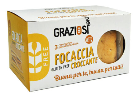 Laboratorio Graziosi Focaccia Croccante Senza Glutine 220 g.