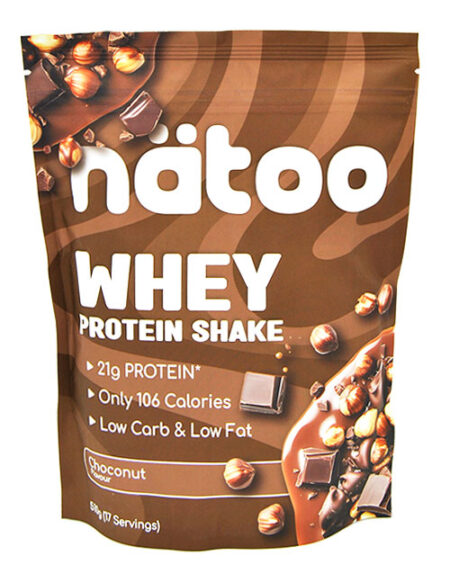 Natoo Whey Protein Shake Choco Nut 510 g.