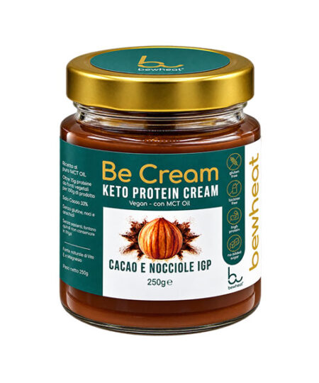 Bewheat Be Cream Crema Keto Cacao Nocciole IGP 250 g.